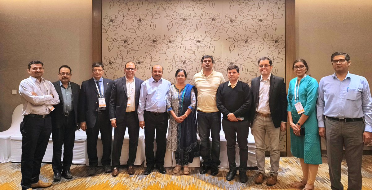 prashanthlk's tweet photo. 8th Annual Conference of Movement disorders society of India starts from today. The executive Committee meets for transition to next team.  Looking forward for a great meet!! 
#MDSI #MDSICON #Ahmedabad #India 
@mdsieditor https://t.co/03EXFUDqPS
