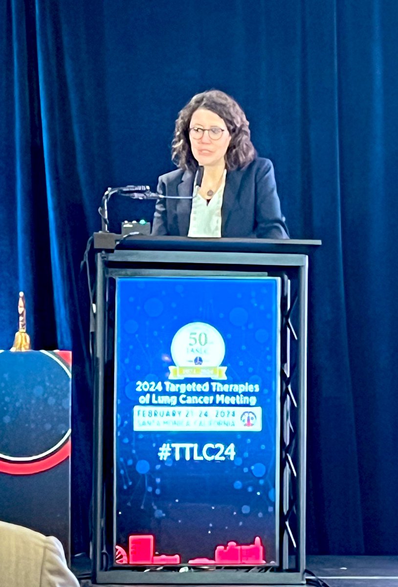 Dr. @ZPiotrowskaMD gave an eloquent and comprehensive talk outlining a blueprint for future work in the field of EGFR therapeutics. 🔥 🔥 🔥 @MGH_WiO #TTLC24 @MGHThoracicOnc @IASLC