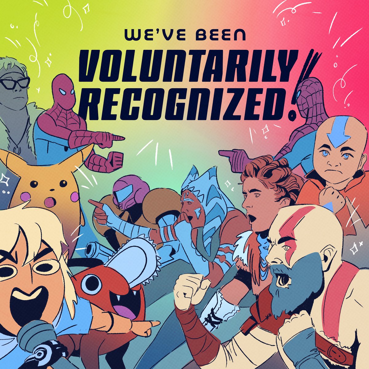 Some ✨personal✨news:

✊🏻THE #IGNCG HAS BEEN GRANTED VOLUNTARY RECOGNITION✊🏻

We’re still working out the final composition of our union, but we are thrilled <a href="/IGN/">IGN</a> came to the table and recognized us!