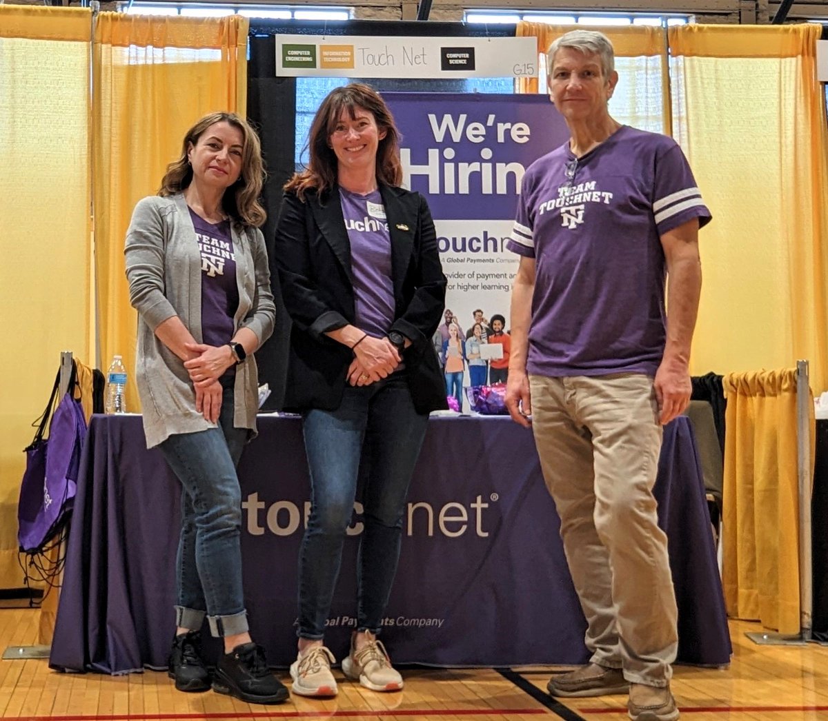 TouchNet's tweet image. We&apos;re hanging out at the @mizzouengineer Career Fair today until 3 p.m. We love meeting with up and coming talent! 

If you are interested in joining #TeamTouchNet, you can view our open positions here: bit.ly/48qJMpJ

#MIZZOU #techjobs