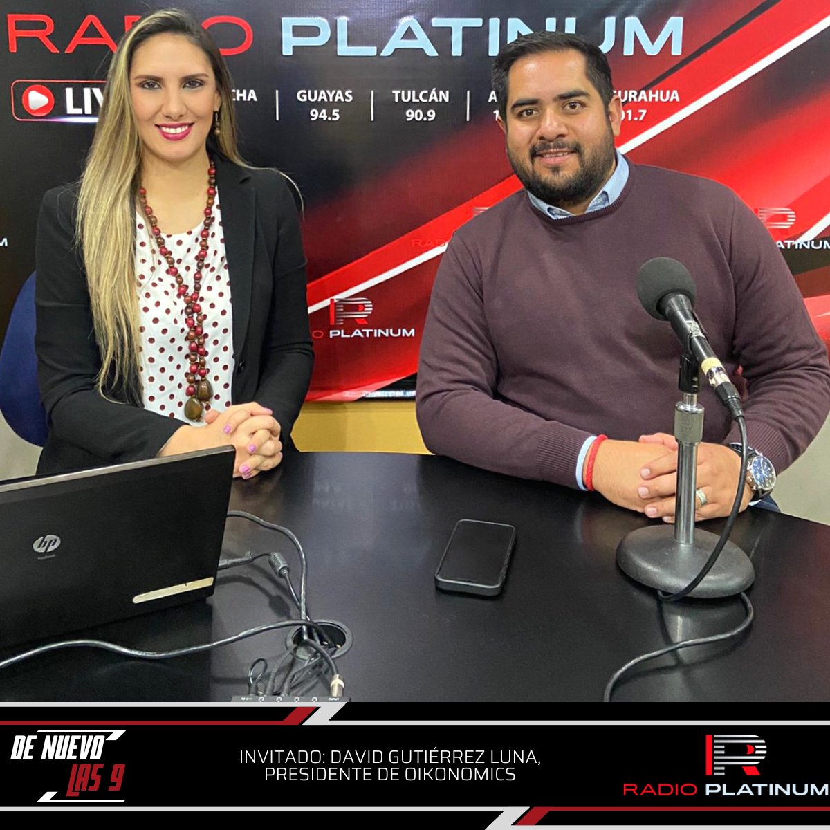 #OikonomicsEnMedios | El Econ. David Gutiérrez Luna, Presidente de Oikonomics analiza en 📻 <a href="/radioplatinumec/">Radio Platinum</a> impacto sobre la economía ecuatoriana si Rusia no levantaba las sanciones comerciales

🔗 facebook.com/radioplatinum/…

#Oikonomics #Sanciones #SectorComercial #Rusia #Banano