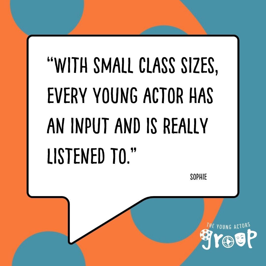 Our small class sizes mean we get to know each person in our groups.

Sophie said:

“Such a wonderful company that nurtures young actors. With small class sizes, every young actor has an input and is listened to.”

Book:
buff.ly/48K5Rkc

#confidence #england #brighton
