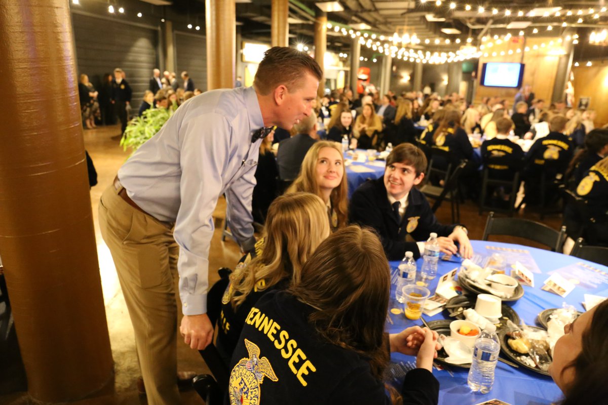 TNFarmBureau's tweet photo. A great day at the state capitol as FFA members from across the state participated in their 43rd Annual Tennessee FFA Legislative Breakfast. We appreciate our state's government leaders for their support of this vital youth organization! #TNFarmBureau #FFAWeek2024 https://t.co/IfXpgCWIha