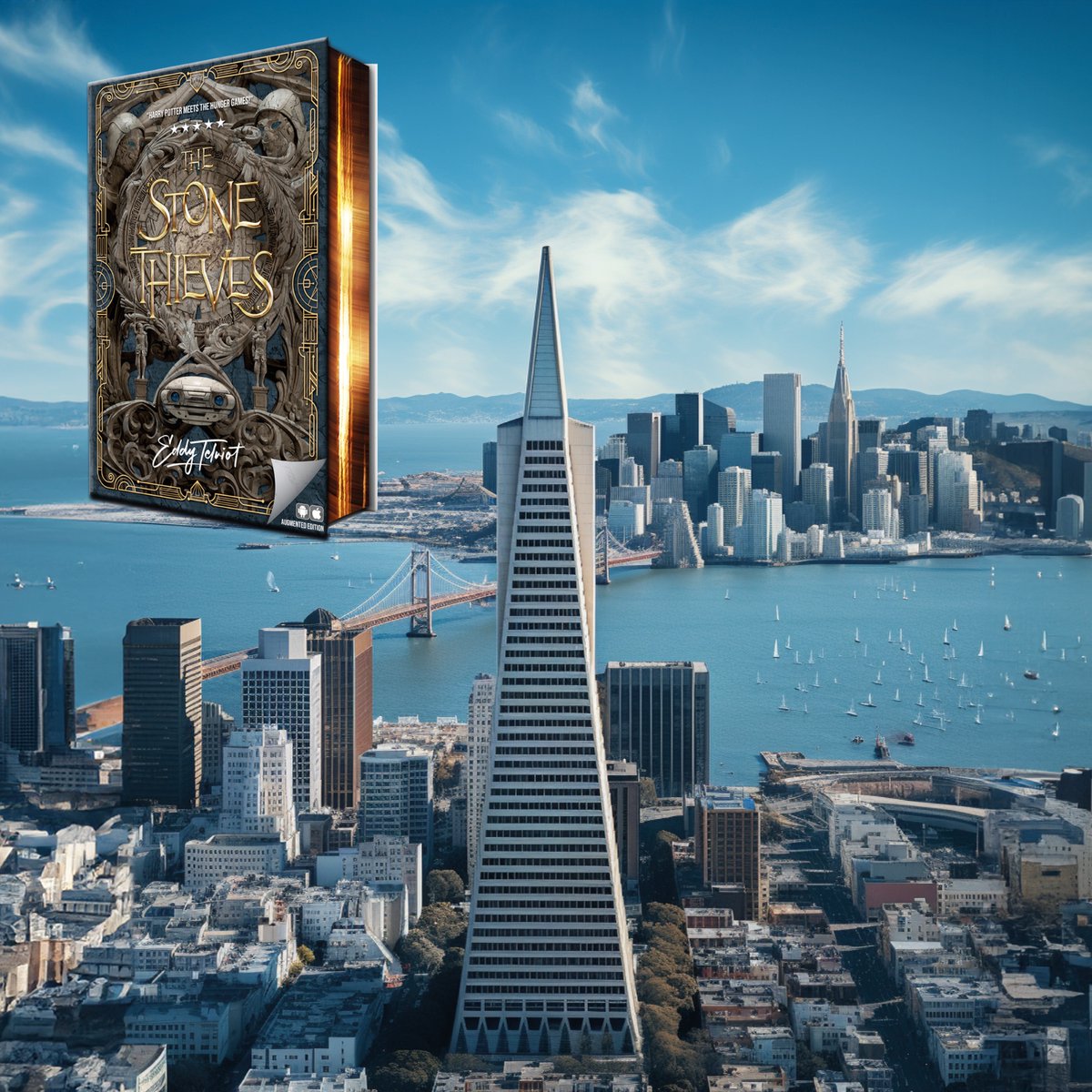 Discover some of the Fabulous locations from the Atomverse: Coit Tower viewing platform 

The view of San Francisco from Telegraph Hill was spectacular. Veronique sighed. ‘I wish I had a camera!’ ‘I wish they’d not confiscated mine.’ Joe commiserated. 

 #fabatoms #atomverse