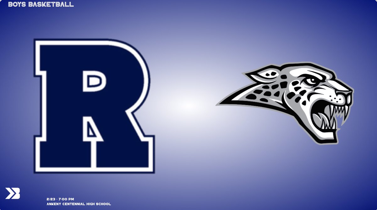 Rider Nation we need you all to show up on Friday 7pm @ Ankeny Centennial! Fill the stands and support our guys as we battle another round of Substate 🏀