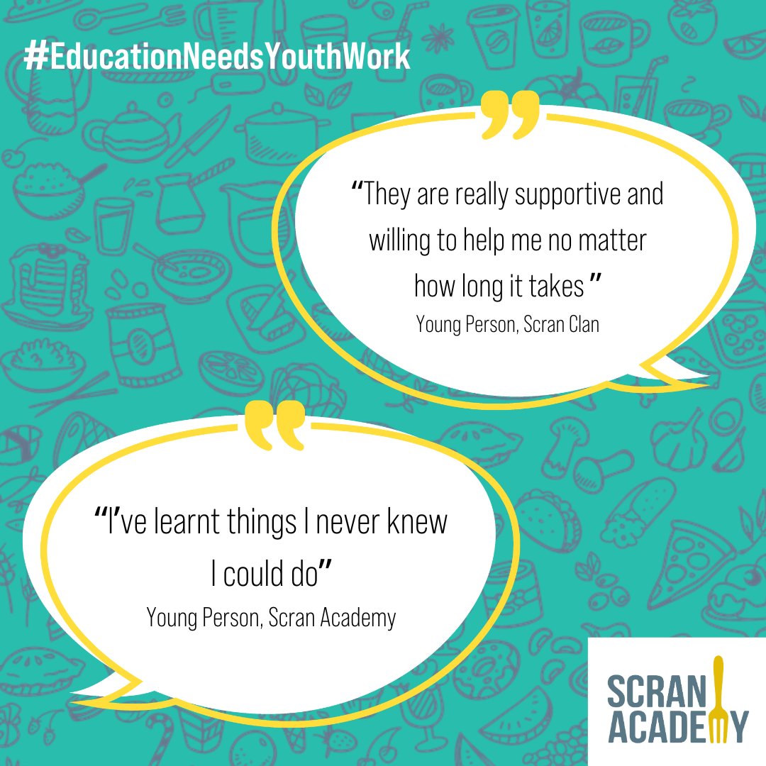 #EducationNeedsYouthWork to EMPOWER young people to unleash their FULL potential! With its personalised approach to learning, Youth Work fosters positivity towards the future, enabling young people to thrive in learning, work and life. @YouthLinkScot @YWSCollab #ScranAcademy