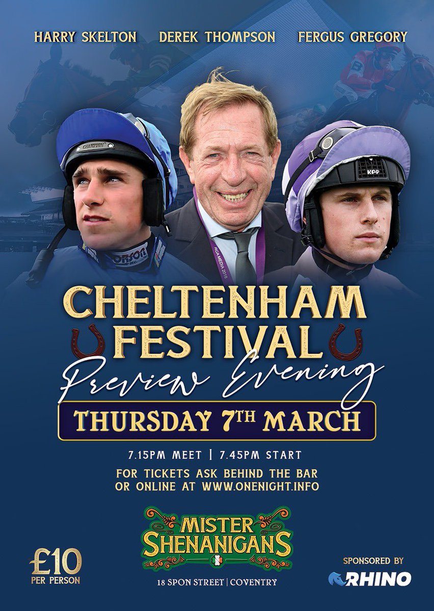 Cheltenham Preview night tweet media