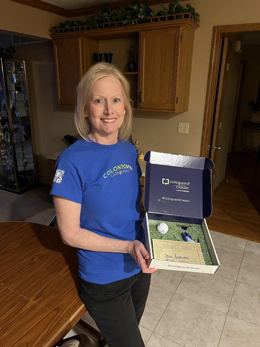 imtearbear's tweet photo. Headed to Tucson, AZ in March for an incredible opportunity to attend the Cologuard Classic and play in the ProAm representing COLONTOWN alongside other patients, carepartners, survivors and advocates to help raise awareness about colorectal cancer and screening. https://t.co/8ApAdoXIRe