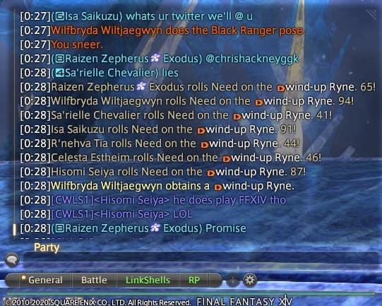 ChrisHackneyGGK's tweet photo. Throwback Thursday to that time 4 years ago clearing E8 in FFXIV where my party didn't believe I was Me. 👍 https://t.co/OO3D3SlFZY