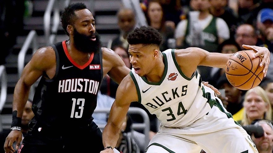 BiasedHouston's tweet photo. 2015 - Steph wins MVP over Harden because he’s the best player on the better team. The criteria for MVP is established as best player on better team.

2017 - Russ wins MVP because he has a historic season, despite Harden being the best player on the better team. The criteria shifts to historic seasons trump best player on better team.

2019 - Giannis wins MVP because he is the best player on the better team, despite Harden having a historic season. The criteria once again shifts, this time back to the metric used in 2015.

You can pick whichever one you want, but James Harden deserves either the 2017 or 2019 MVP using the criteria the league established.