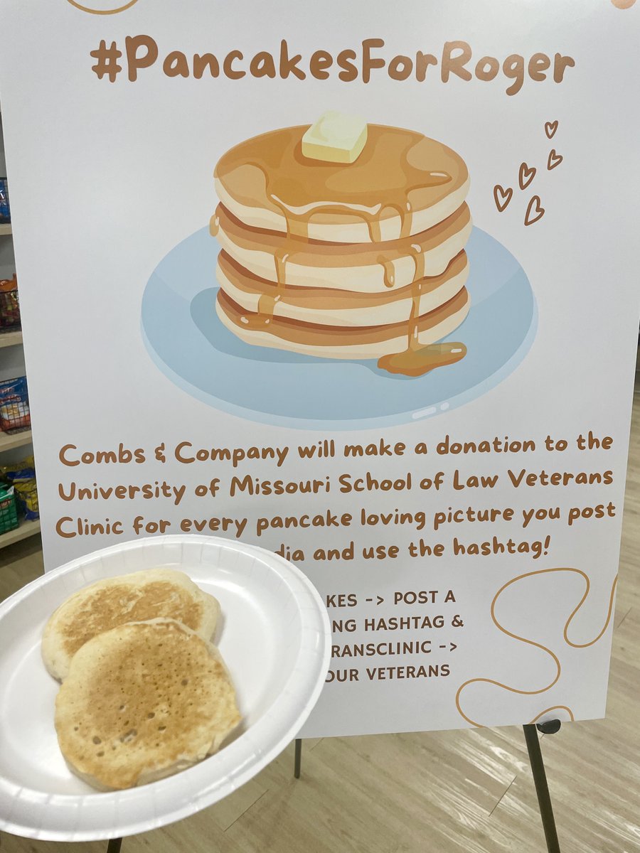 And maybe I had some #gf pancakes for lunch as well... #pancakesforroger @VeteransClinic 🥞🥳