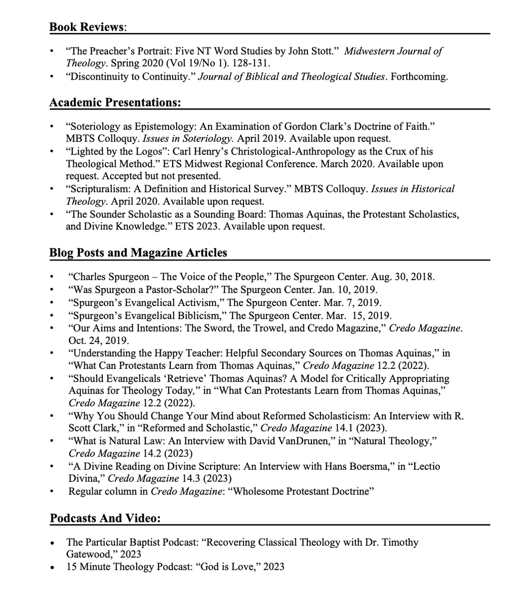 Like many folks, I am looking for a full-time teaching position. If any of my followers know of any opportunities, I will listen to any and all leads. I've included a snippet of my CV below, but I'll be happy to send more information if anyone wants it.
