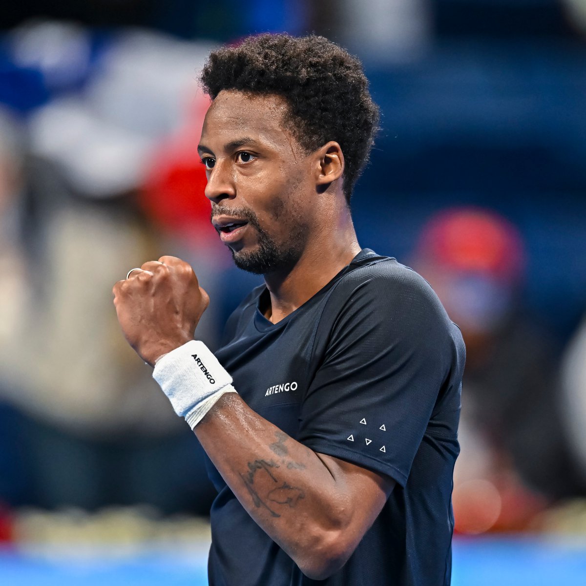 atptour's tweet photo. Ageing like a fine wine 🍷

At 37 years and 5 months, @Gael_Monfils becomes the oldest semi-finalist in #QatarExxonMobilOpen tournament history, seeing off Humbert 6-2 6-4! https://t.co/72T2fhvNuz