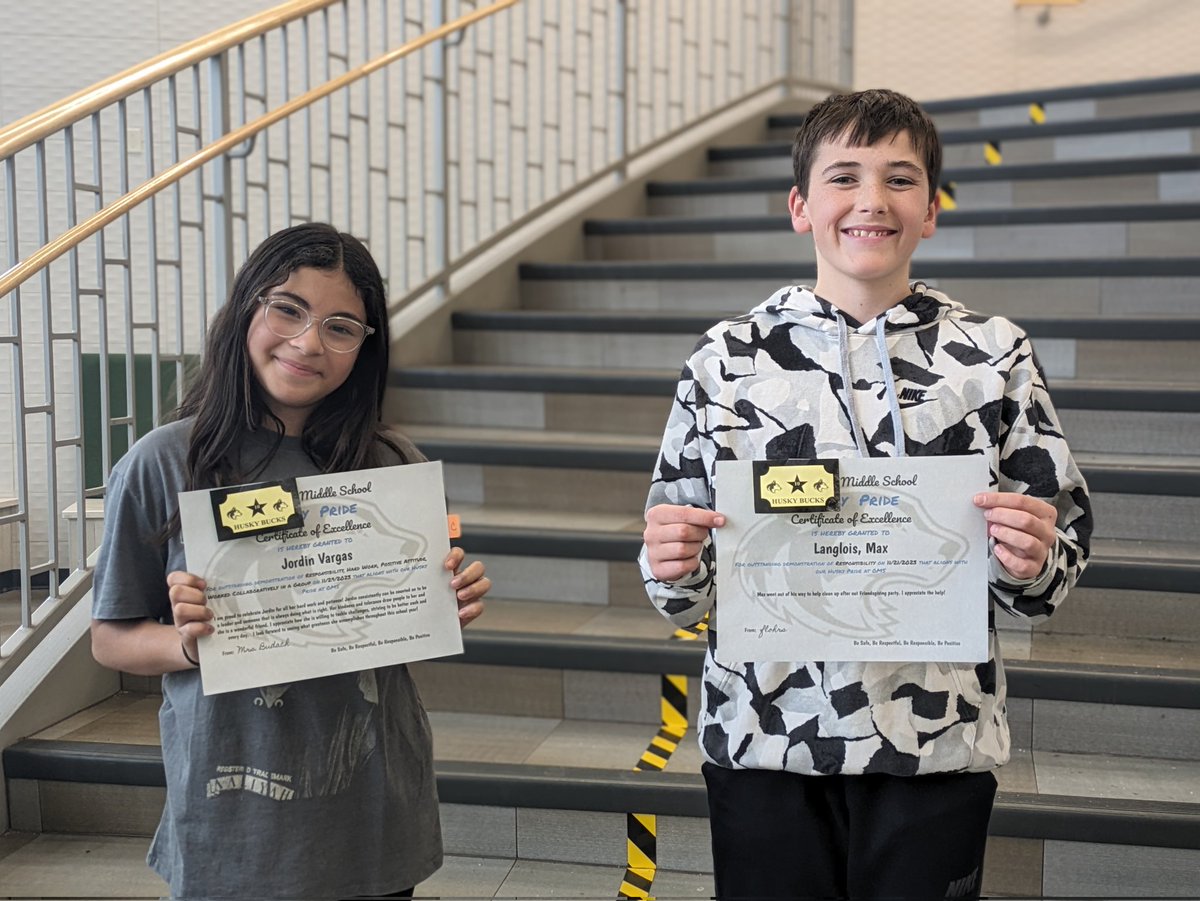 Owatonna_MS's tweet photo. It's been a while since we shared #PositiveBehaviorReferrals and our kids keep being awesome! Here's round 1. #themiddlematters https://t.co/kNqvmRZJ0U