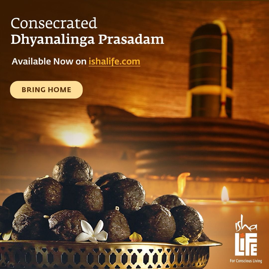 For the first time ever, Consecrated Dhyanalinga Prasadam Imbibe the energies of Dhyanalinga from the comfort of your home Bring Home! Link in bio #dhyanalinga #consecration #dhyanalingam #consecrated #consecratedlife #sadhguru #sadhguruquotes #sadhgurujaggivasudev…