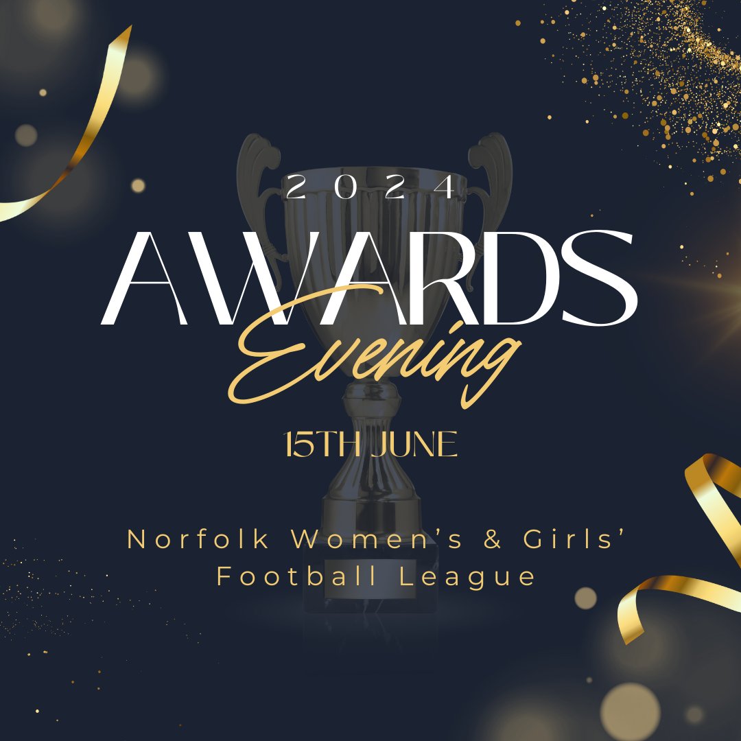 After last years successful Awards Evening, we are delighted to announce the date of this years Awards Evening! It's now over to you to use the link below to nominate the very many marvelous people who contribute to our wonderful league! forms.gle/im8yXg4bo3QiKQ…