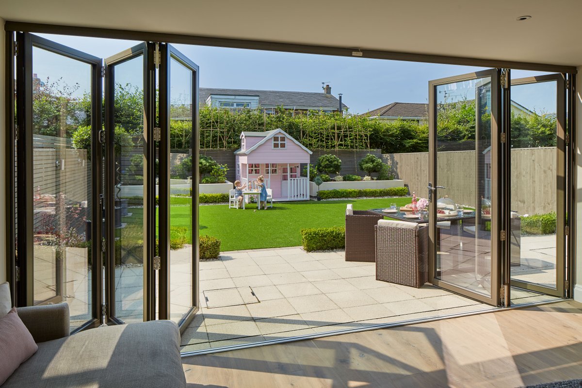 Erase the boundary between your home and garden with Imagine Bi-Fold Doors. Bring your garden closer to your living area with beautifully framed views and light-filled rooms. 

These energy efficient, contemporary doors can add a new level of versatility to your home. 🪟