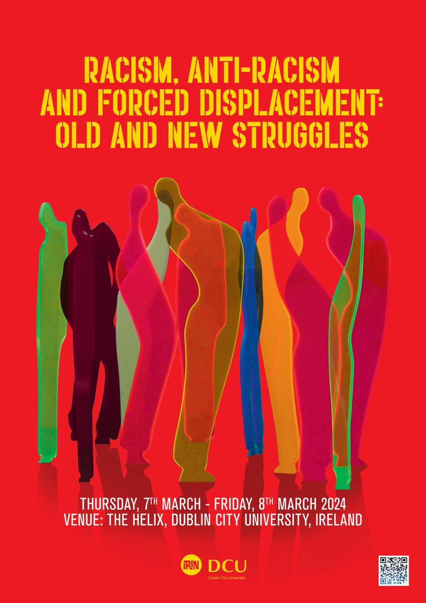 Registrations still open for our upcoming conference on #racism, #anti-racism and #forceddisplacement. We have an amazing programme of speakers so it promises to be a great event! …smandforceddisplacement.jimdosite.com @DCU @DcuSalis @HumanitiesDCU @UNHCRIreland #universityofsanctuary