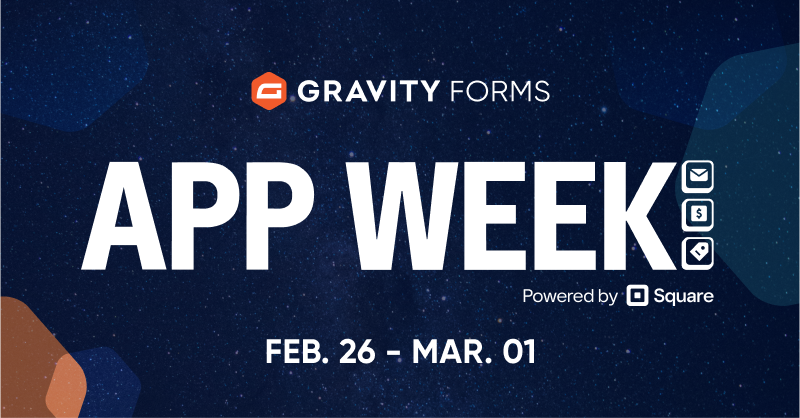 We can't wait for Square App Week! 🚀

Running Feb 26 - March 1, you'll be able to get great deals on a range of apps, including 30% off Gravity Forms! 

Learn more - gravityfor.ms/3SMNe8v

#WordPress #SquareAppWeek