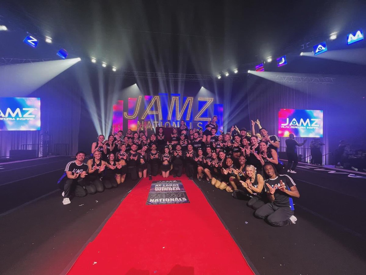 Congratulations to our twelve CFSD teams who competed this weekend at JAMZ Nationals!!

Highlights from this weekend:
⁃RAGE &amp; FEROCITY received Wild Card Bids to The Summit!
⁃RESISTANCE &amp; LADY A received At-Large Bids to The Cheerleading Worlds!