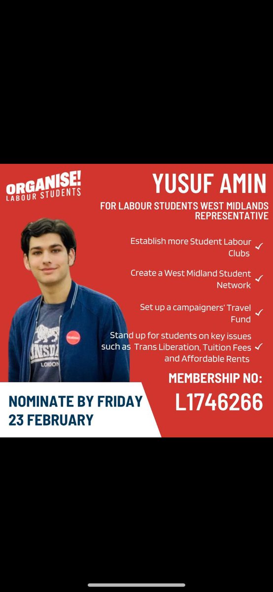 Meet our endorsements for Labour Students!