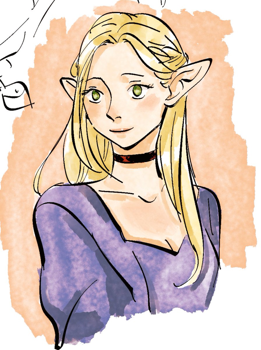 Doodled my favourite elf a couple of nights ago 💘