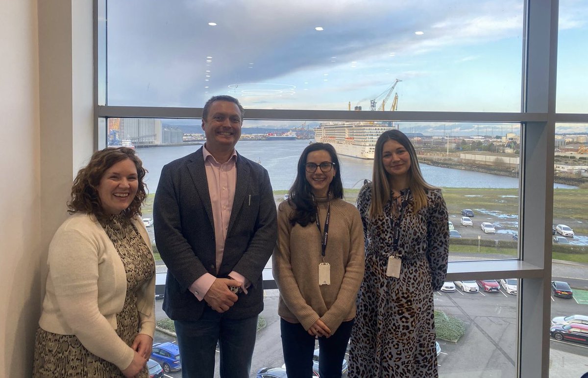 Today Chris Shirling-Rooke, CEO and Scarlett Black, Head of Programmes were at the @ArtemisTechLtd offices in Belfast! ⛴️ Discussions focused on the #maritime regional cluster development around the coast of Belfast. Thank you to the Artemis team for showing us your facilities!