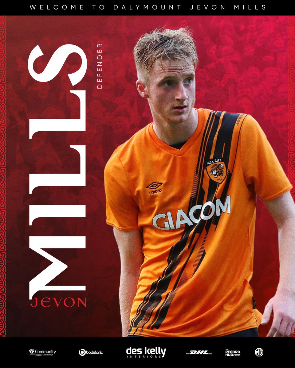 ✍️Bohemian FC is delighted to confirm the loan signing of Hull City defender Jevon Mills until the end of June: bohemianfc.com/?p=20037

❤️🖤The former Ireland U19 international is the ninth addition to Declan Devine’s squad for the 2024 season.