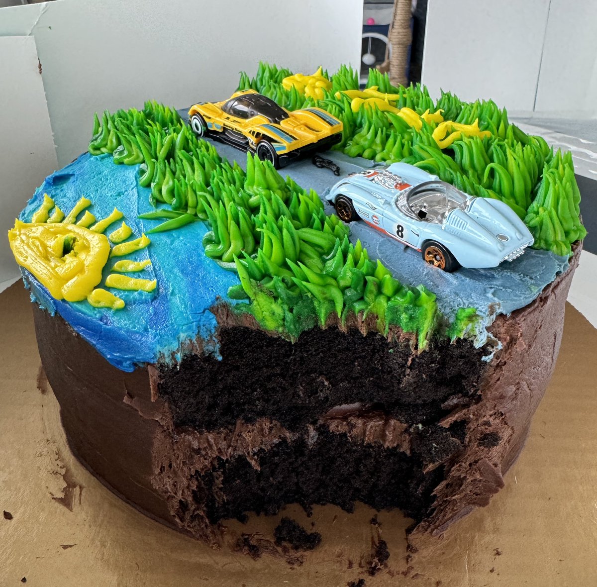 atravelfox's tweet photo. @HEB Thank you and your team for the most #delicious and #amazing #bdaycake to ever grace our family. My son was VERY specific about how it should look, so I gave the bakers his drawing, and they far exceeded my expectations. With #love 🦊
#momlife #cats #attoutage https://t.co/hmvBBf1ecX