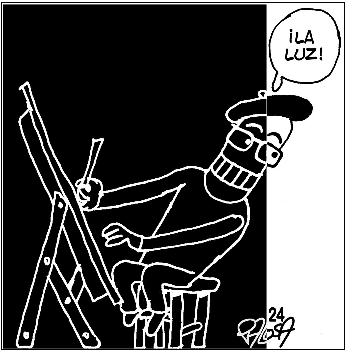 Palosatoon's tweet photo. APRECIADO BETTO BUEN VIAJE
#Betto #QEPD #Caricaturista #Palosa https://t.co/5pBwiOky8n