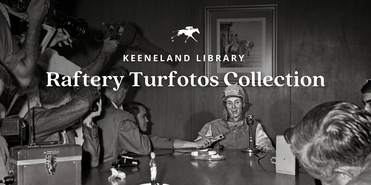 NEWS: Eclipse Award-Winning Photographer Barbara Livingston Gifts Jim Raftery’s Turfotos Collection to Keeneland Library. Read more → bit.ly/42MOFbu