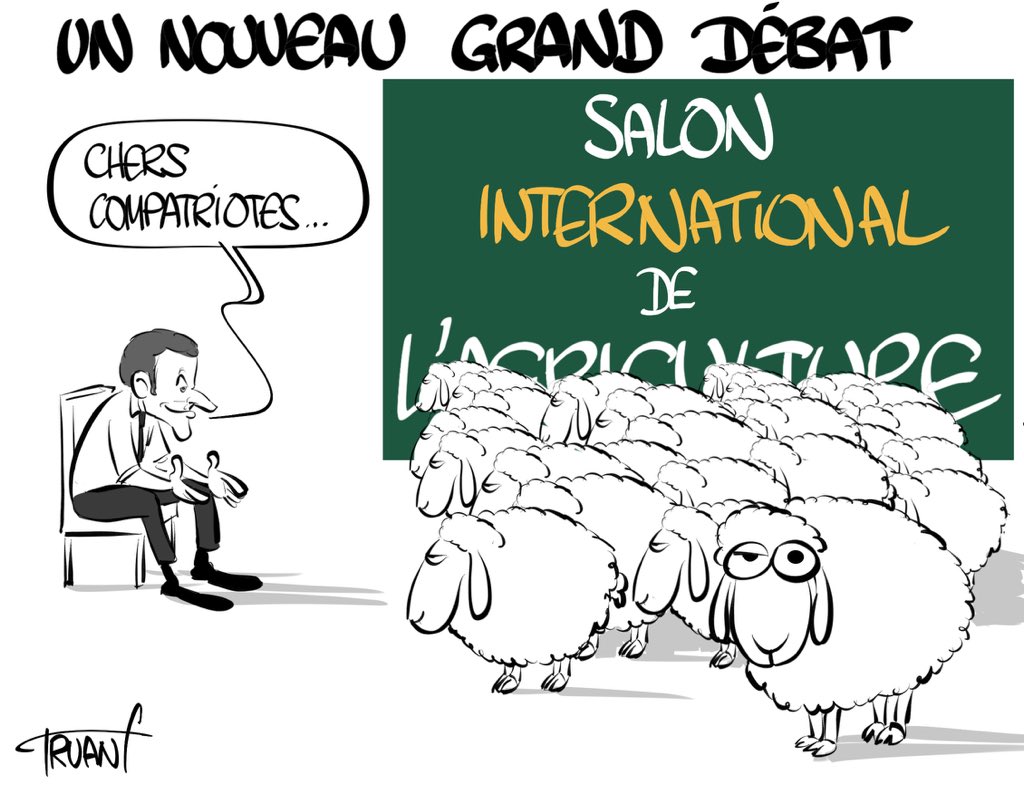 #salonAgriculture #SalonDeLagriculture #GrandDebat #macron #AgriculteursEnColere