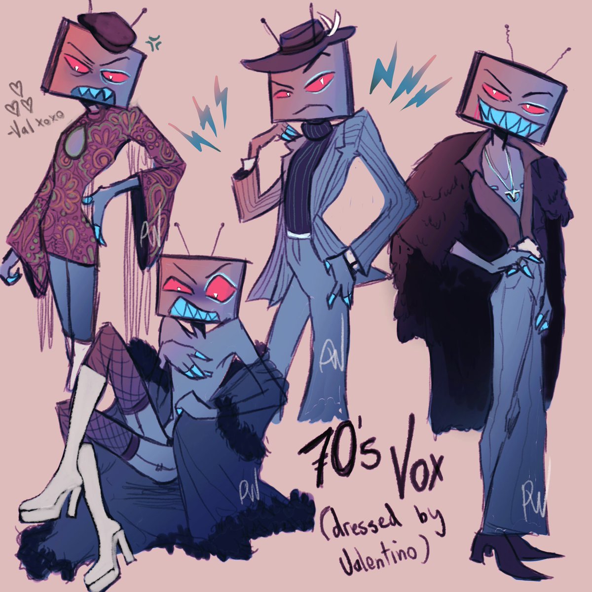 Overlords playing dress-up with each other's eras (part 2