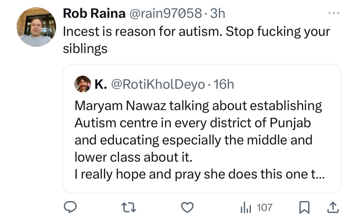 Here is @rain97058, a deranged physician working in and around Hauppauge, New York openly saying that “incest is a reason for autism”.

The @NassSuffASA and @AutismSociety not seeking cancellation of this man’s license is bizarre.

A doctor stigmatizing and mocking autism?