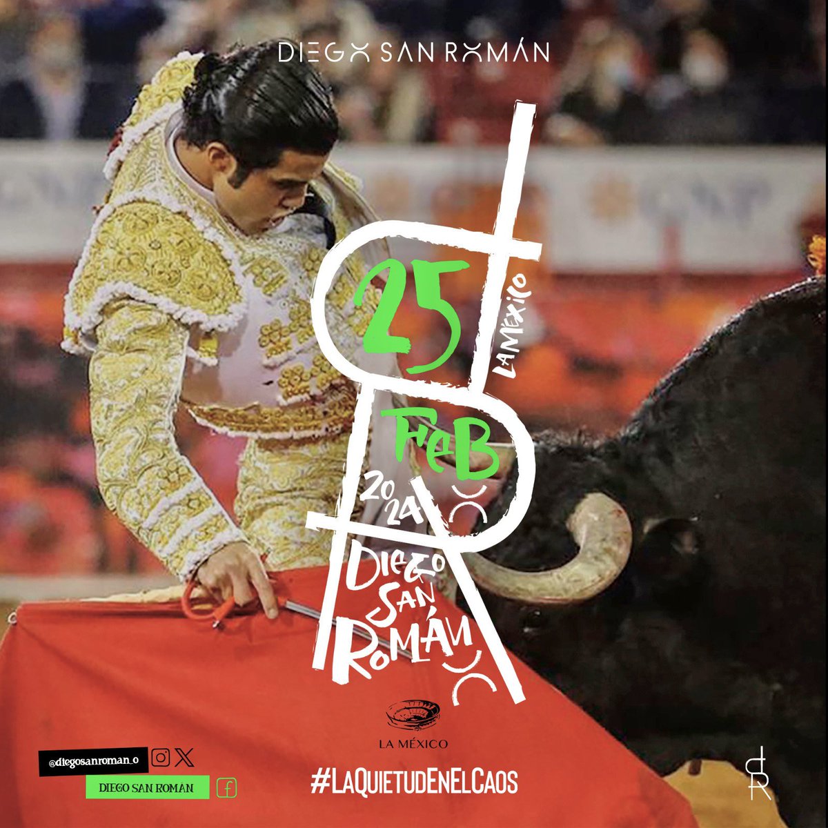 🇲🇽 25 de febrero <a href="/LaPlazaMexico/">La Plaza Mexico</a> 
#️⃣𝗟𝗮𝗤𝘂𝗶𝗲𝘁𝘂𝗱𝗘𝗻𝗘𝗹𝗖𝗮𝗼𝘀