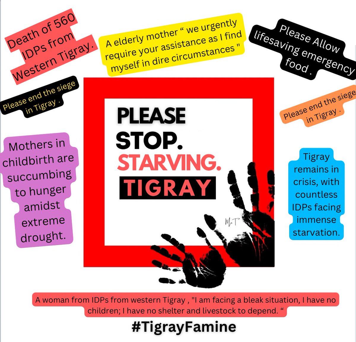 The #Tigray genocide’s aftermath, compounded by drought, demands immediate humanitarian intervention. 

#TigrayFamine #Aid4Tigray #AUSummit @EU_UNGeneva @_AfricanUnion @EUatUN @USAID @Refugees @PowerUSAID @BradSherman @David_Cameron @JustinTrudeau @USAIDSavesLives @ICRC_dc @hrw