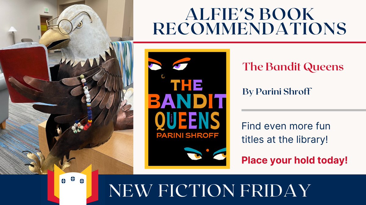 RiceLib's tweet photo. Alfie has found his next favorite title! 🦅📚
You can place your hold on new popular fiction: https://t.co/6OaJ9nES8X

As much as Alfie loves giving suggestions, he loves receiving them, too! What do you recommend Alfie read next?
#usi #ricelibrary https://t.co/qnk2gyHZwj