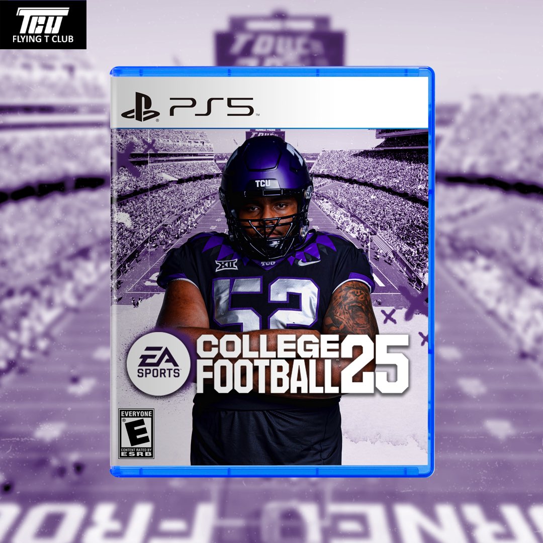FlyingTClub's tweet photo. Hey @EASPORTSCollege we heard you might be looking for cover athletes 🐸

#GoFrogs #TCUNIL https://t.co/Gg29buMu4J