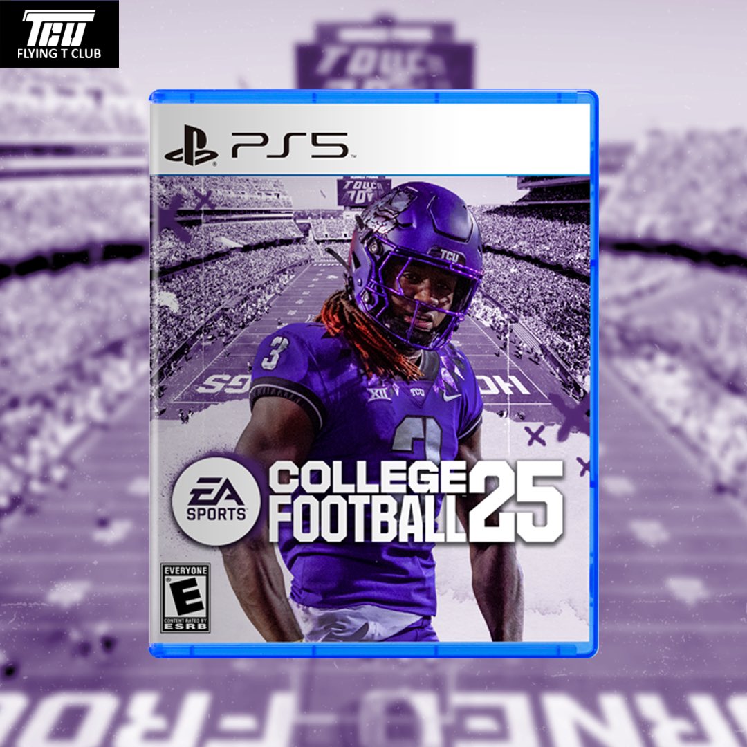 FlyingTClub's tweet photo. Hey @EASPORTSCollege we heard you might be looking for cover athletes 🐸

#GoFrogs #TCUNIL https://t.co/Gg29buMu4J
