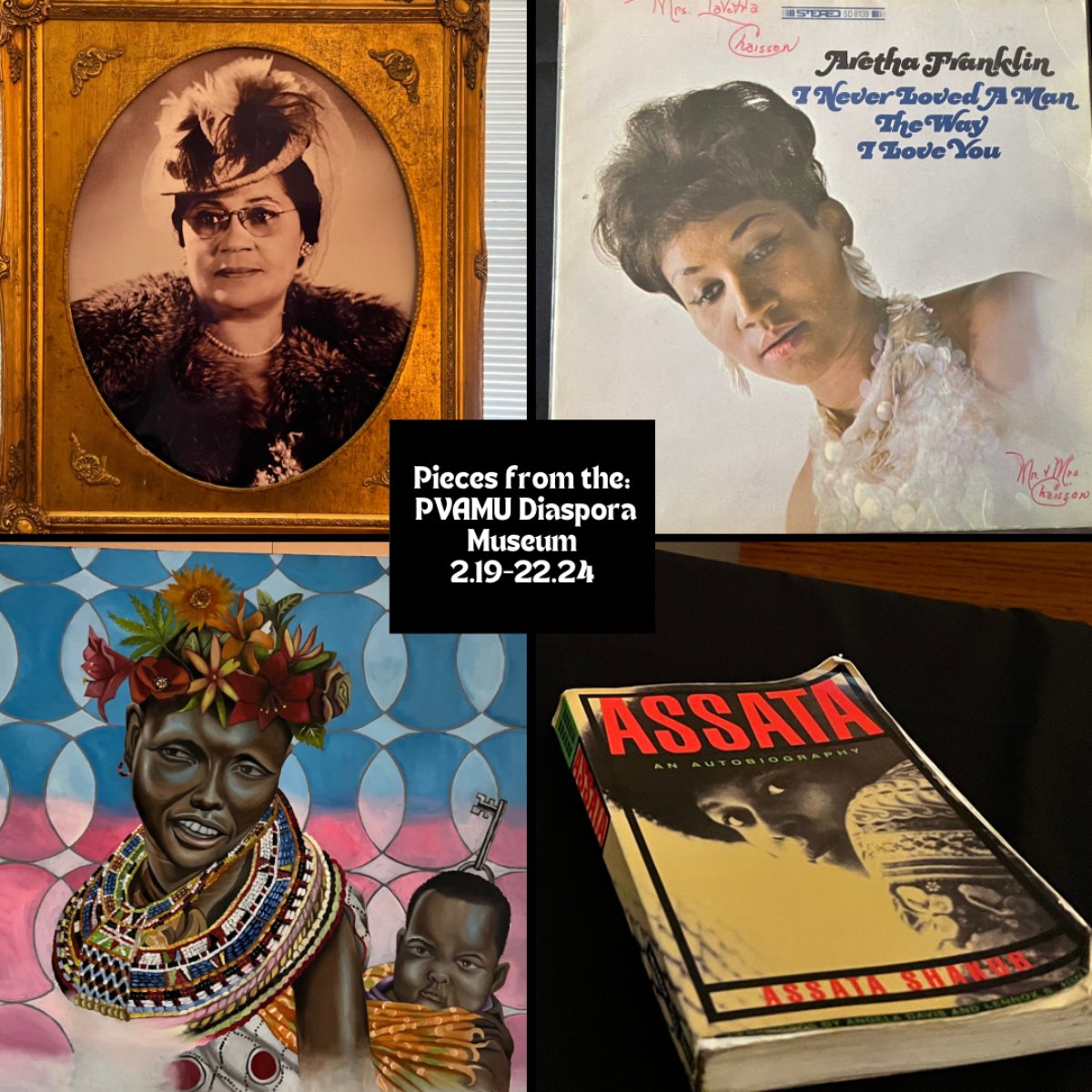 Greetings Panther Nation! Please come and support the PVAMU Diaspora Musem in room 108 of the Coleman Library it has some great exhibits that tell the story of Black History. This is the last day for the Musem. #blackhistorymonth