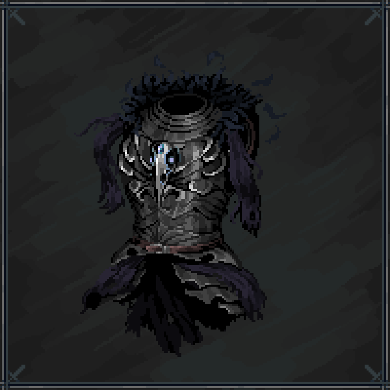 FrivolousKnight's tweet image. just some edgy armor today