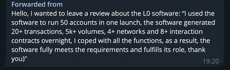 AutoSoftTools's tweet photo. 2. LayerZero Software review https://t.co/88zK0GAfJ3