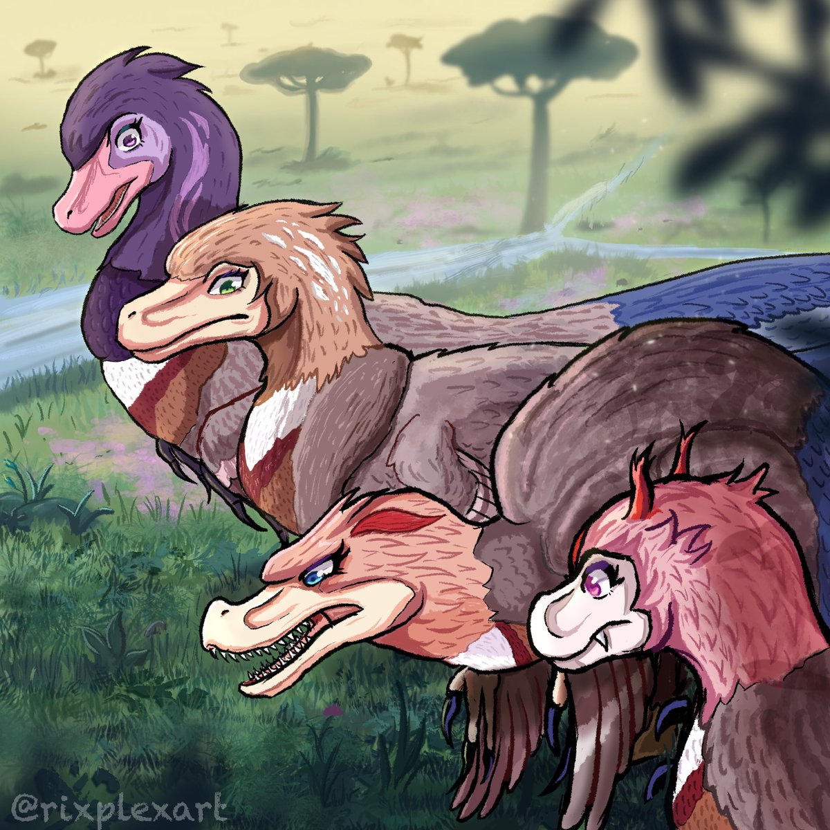 Rixplex's tweet photo. If you know, you know 
-
-
-
#DokiDokiLiteratureClub #DDLC #DDLCfanart #ddlcMonika #ddlcnatsuki #ddlcsayori #ddlc #dinosaur https://t.co/S9wznKGTcO