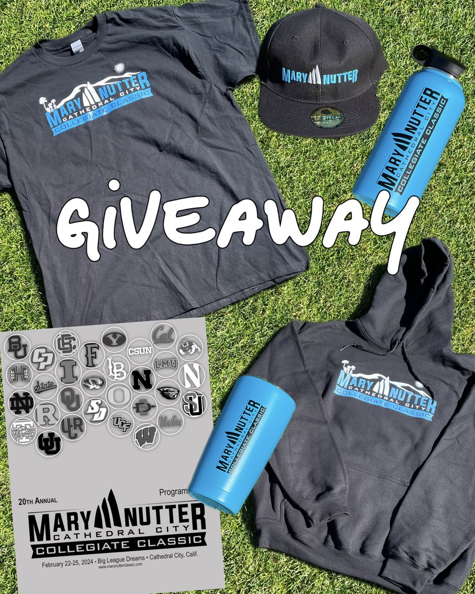 NutterClassic's tweet photo. 🥎 ɢɪᴠᴇᴀᴡᴀʏ 🥎

You could win a beach tote bag! To enter:
1️⃣ Follow us
2️⃣ Repost this post

One random winner will be chosen today at 2pm. You must be at @bigleaguedreams Cathedral City at that time to be eligible. Official rules at the link in our bio. #MNCC https://t.co/SLX7gQ6ot7