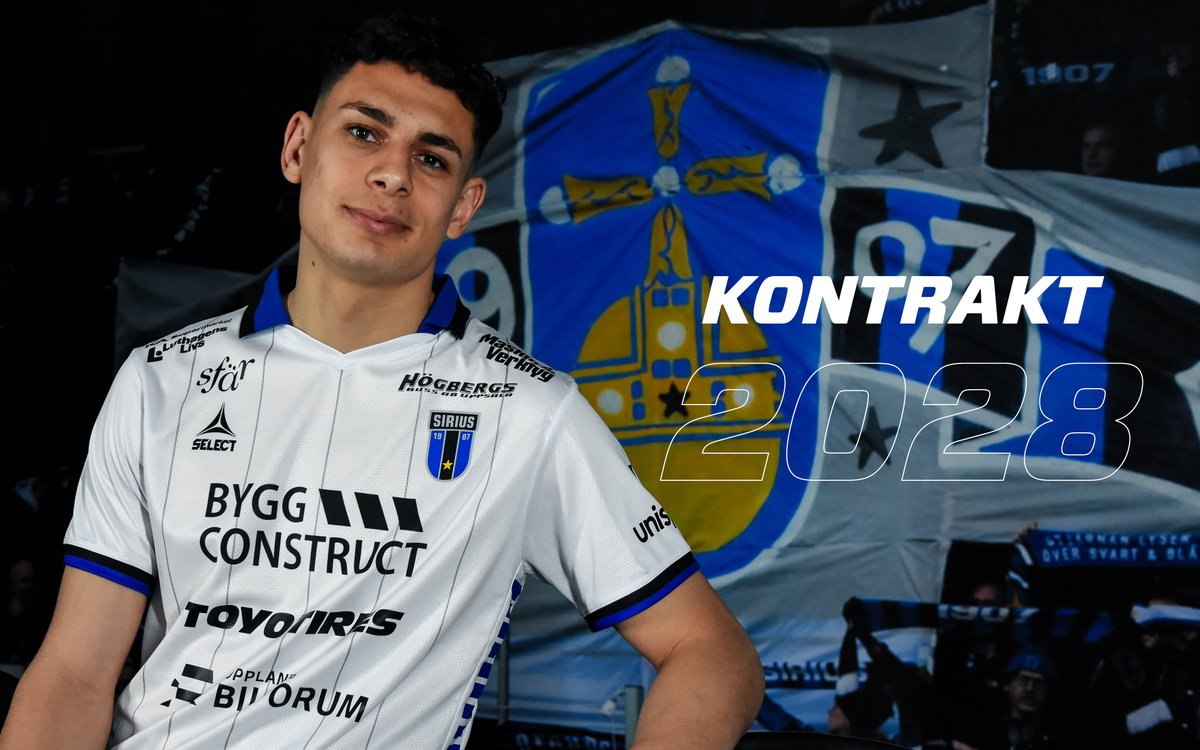 siriusfotboll's tweet image. Välkommen till Sirius, Yousef Salech! 🔵⚫

ℹ️ Sirius Fotboll är överens med Bröndby IF om övergång av den 22-åriga anfallaren Yousef Salech. Det signerade avtalet sträcker sig över säsongen 2028.

Läs mer på siriusfotboll.se