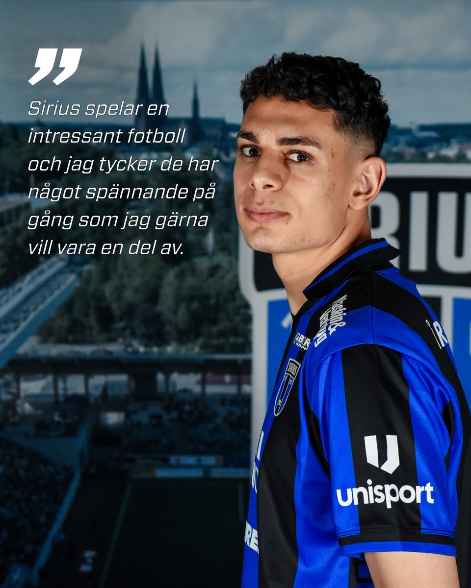 siriusfotboll's tweet image. Välkommen till Sirius, Yousef Salech! 🔵⚫

ℹ️ Sirius Fotboll är överens med Bröndby IF om övergång av den 22-åriga anfallaren Yousef Salech. Det signerade avtalet sträcker sig över säsongen 2028.

Läs mer på siriusfotboll.se