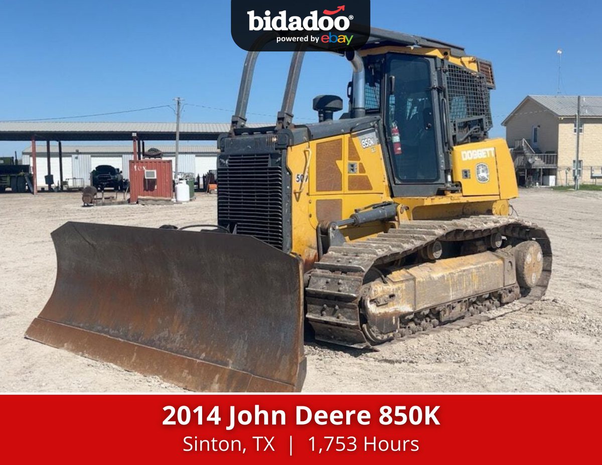 Auction February 27th! You can bid right from your phone at home or at the office. Items sell to the highest bidder every Tuesday. No Buyer's Premiums, No Reserves, bid with confidence. Check out our end-of-month selection: Bid Now: bidadoo.auction/Feb-27th #HeavyEquipmentForSale