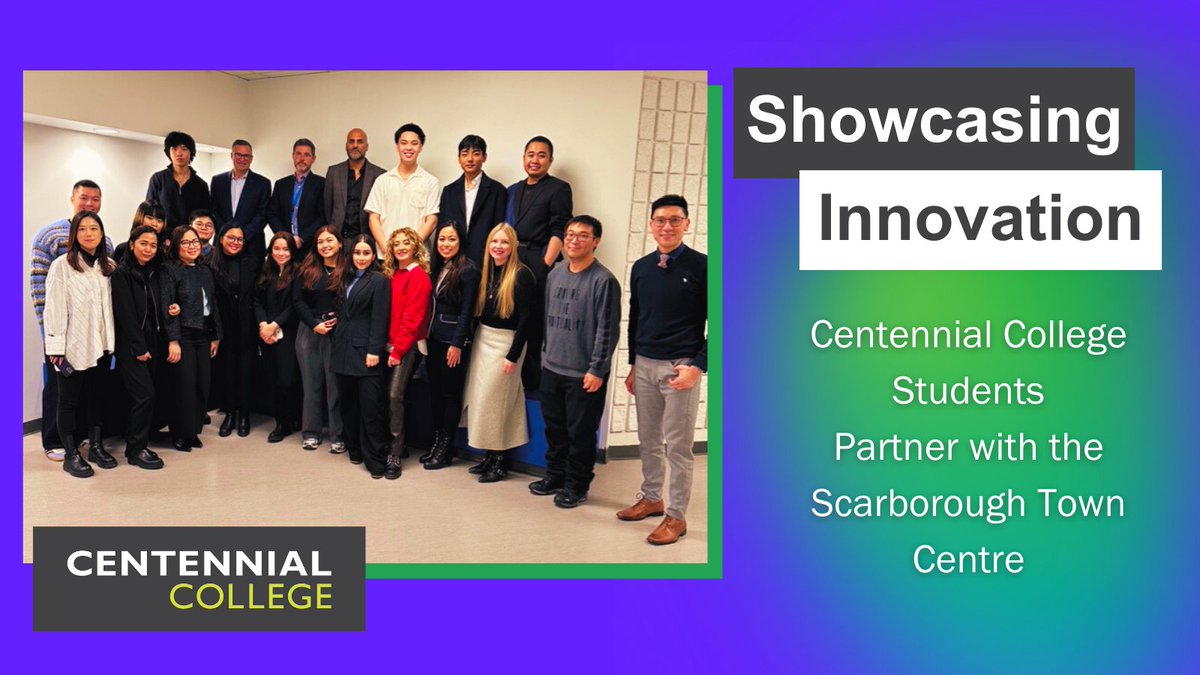 Solv. (@centennialsolv) on Twitter photo Exciting collaboration!✨<a href="/CentennialTBS/">Centennial Business</a> students teamed up with <a href="/ShopSTC/">ScarboroughTownCtr</a> to boost visitor engagement. Their winning pitch? Claw machines with branded prizes! 🛍️ A fantastic blend of #retailtainment & #innovation.
Kudos to our students! #PartnershipSuccess #STC <a href="/CentennialEDU/">Centennial College</a> Exciting collaboration!✨<a href="/CentennialTBS/">Centennial Business</a> students teamed up with <a href="/ShopSTC/">ScarboroughTownCtr</a> to boost visitor engagement. Their winning pitch? Claw machines with branded prizes! 🛍️ A fantastic blend of #retailtainment & #innovation.
Kudos to our students! #PartnershipSuccess #STC <a href="/CentennialEDU/">Centennial College</a>