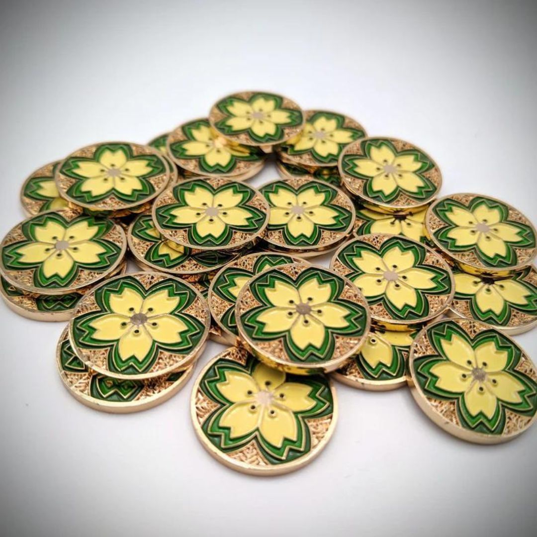 Spring is just around the corner, and our Everlasting Sakura tokens are in stock! Add these blooming beauties to your collection today!

luxuryplaystyle.com/collections/l5…

#gamepieces #luxury #tabletopgaming #boardgames #cardgames #tabletopgames