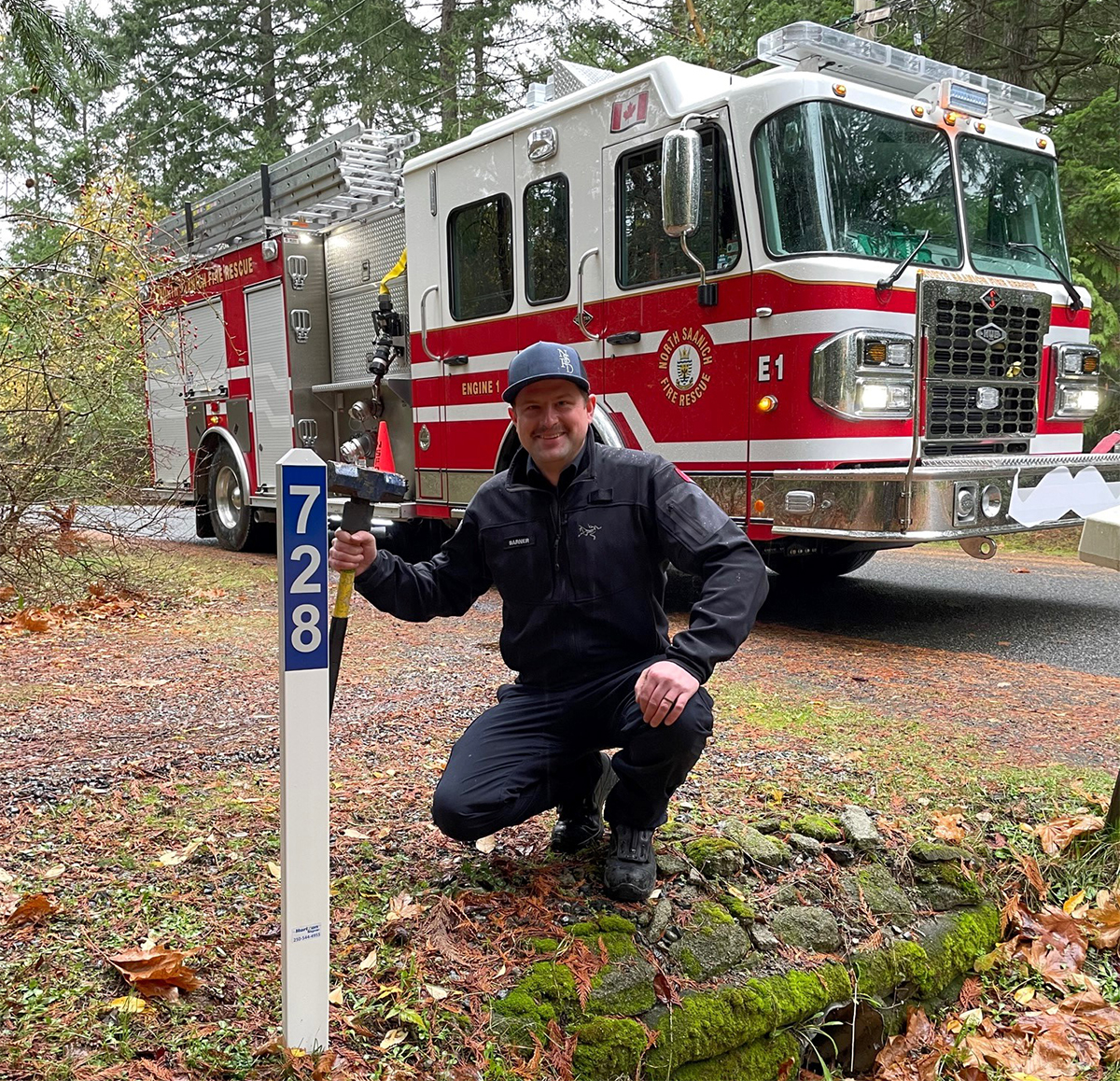 UH OH - Is your house number visible at night? A reflective address sign helps Emergency Crews find your home easier to provide needed assistance. For $65.00 we can install reflective signage for you. Purchase at the Wain Rd. Fire Hall, 986 Wain Road (8 am to 4 pm, Mon-Fri)